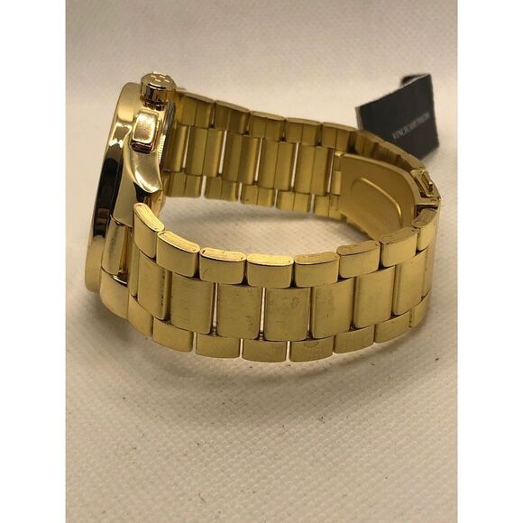 Vince Camuto VC/1104 Unisex Gold Stainless Steel Analog Dial Quartz Watch KS112 - Picture 8 of 9